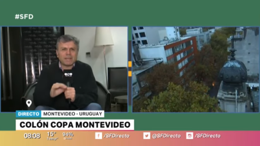 Colón se prepara en Montevideo