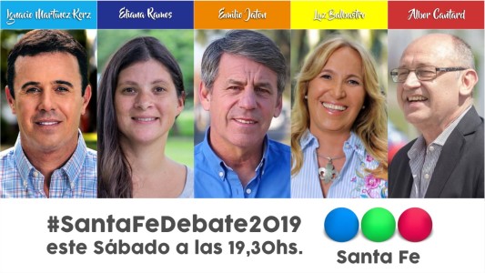 El debate de candidatos a intendente centraliza la atención de los santafesinos