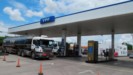 Nuevo aumento en el precio de los combustibles de YPF