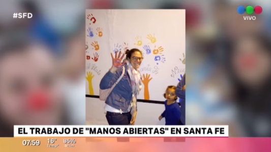 Bonus solidario: "El trabajo de Manos Abiertas en Santa Fe"