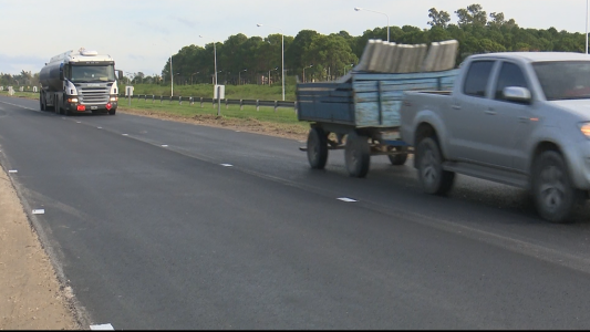 Autopista Santa Fe- Rosario: Finalizan 100 km de repavimentación