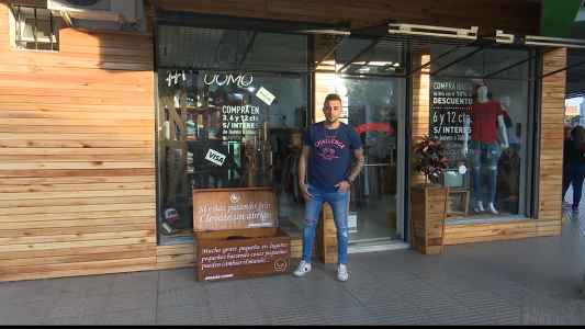 "Si estás pasando frío, llevate un abrigo"