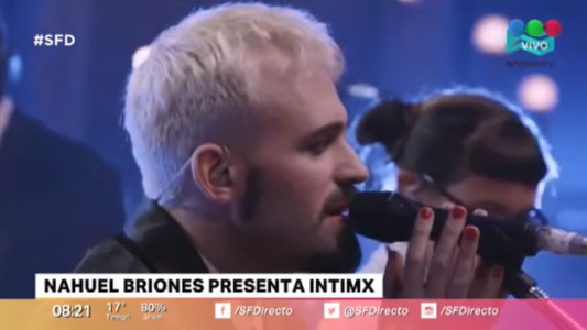 Nahuel Briones presenta Intimax