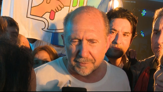 Omar Perotti fue electo gobernador de la provincia con más del 40% de los votos