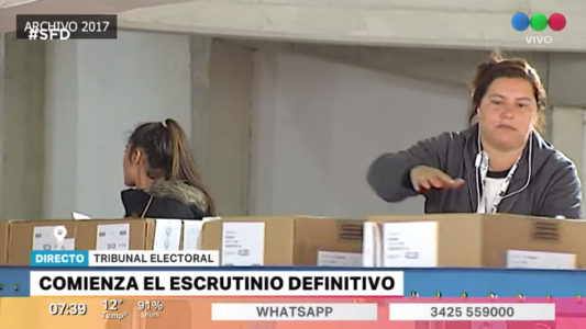 Esta tarde comienza el escrutinio definitivo