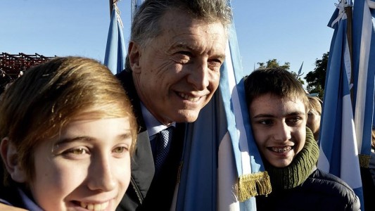 Día de la Bandera: Duro discurso de Mauricio Macri contra los Moyano