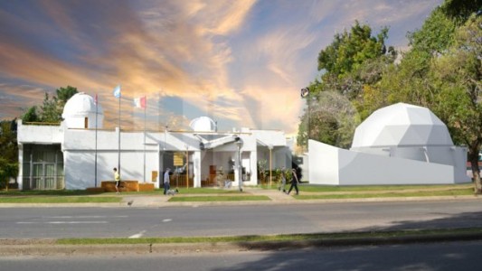 Se paralizaron las obras en el Centro de Observadores del Espacio