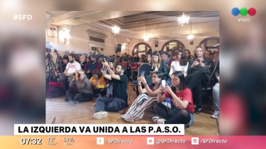 La izquierda irá unida a las PASO nacionales