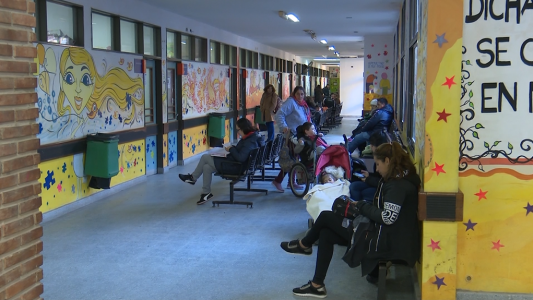 Aumentan las consultas y las internaciones por enfermedades respiratorias en el Hospital Alassia