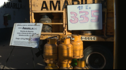 Gas envasado: Aumentó el precio de la garrafa y la de 10 kilos cuesta 345$