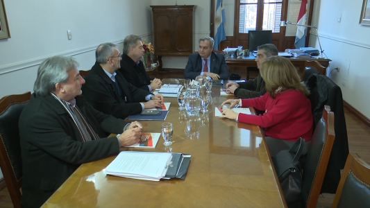 Transición: Reunión en Casa de Gobierno