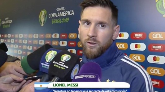 Messi durísimo: "Nos pasaron factura, no tenemos que ser parte de esta corrupción"