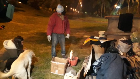 La solidaridad, esa herramienta que sirve para combatir el frío en estos días