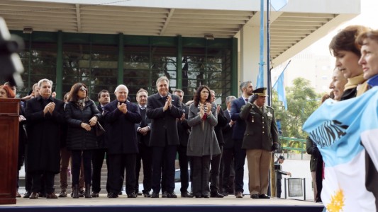 El gobernador Lifschitz encabezó el acto del 9 de Julio en la ciudad de Rafaela