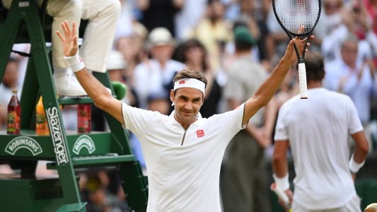 Federer le ganó a Nadal y jugará la final de Wimbledon ante Djokovic