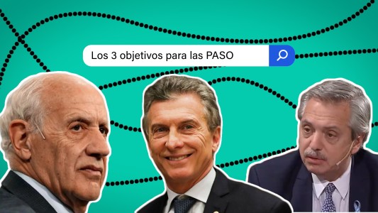 Los tres objetivos de Macri, Fernández y Lavagna para las PASO