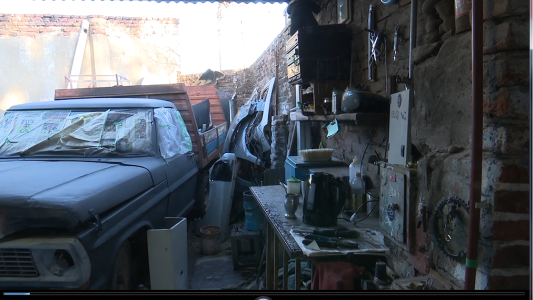 Se llevaron mas de 100 mil pesos en herramientas de un taller de chapa y pintura