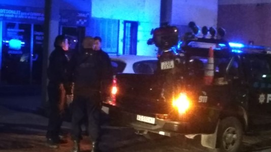 Accidente en el sur de la ciudad en medio de una persecución policial