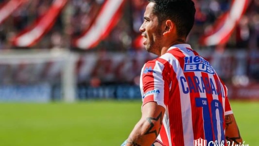 Se lesionó Carabajal y sería baja en Unión ante Newell´s