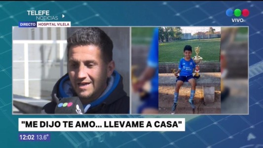Despertó Benjamín: "Papá te amo, llevame a casa"