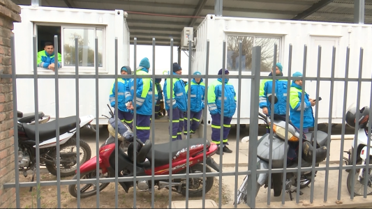 Por un paro de los empleados de CLIBA, algunos barrios están sin recolección de residuos