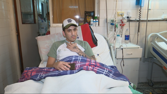 Habló Joaquín Lezcano, el joven que había sido apuñalado a la salida de un boliche