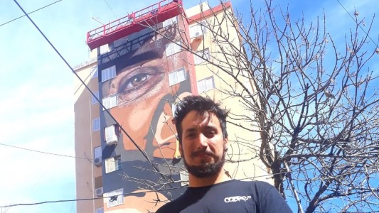 Una verdadera obra de arte para embellecer Barrio Las Flores