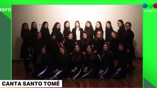 Se presenta Santo Tomé Canta