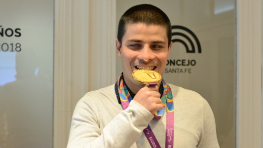 Sergio Zayas es Santafesino Destacado por su actuación en los Parapanamericanos