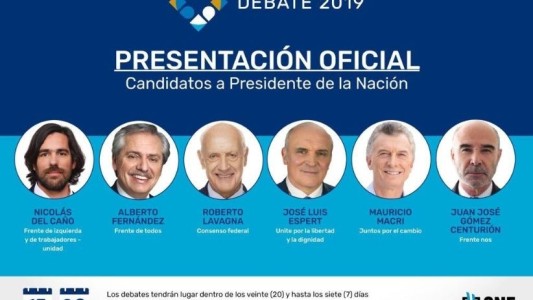 Se viene el primer debate presidencial en Santa Fe: todos los detalles