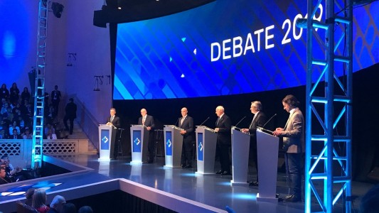 Así fue el primer debate presidencial: pocas sorpresas y varias chicanas