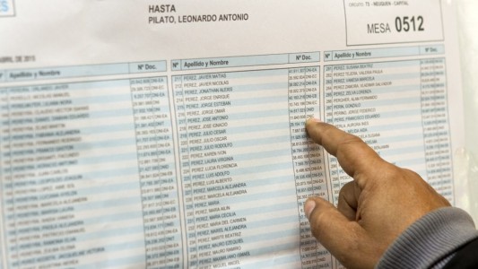 ¿Ya sabés dónde votás? Consultá el padrón para el 27 de octubre