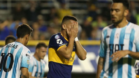 Racing bajó al puntero Boca en plena Bombonera