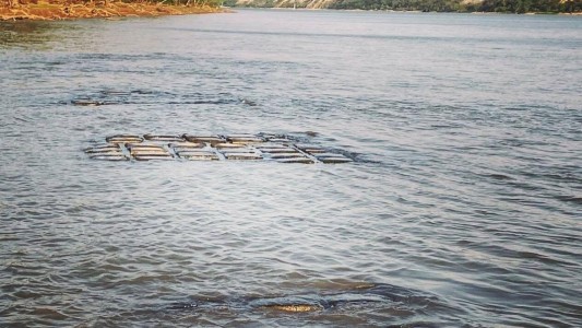 ¿Se ve el Túnel Subfluvial por la bajante del río Paraná?