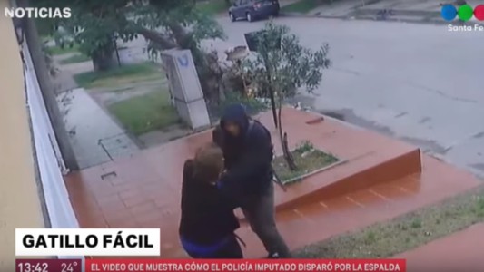 Así disparó por la espalda el policía con prisión preventiva que mató a ladrón barrio Guadalupe