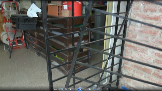 Vandalismo y destrozos en una ferretería de Guadalupe Oeste