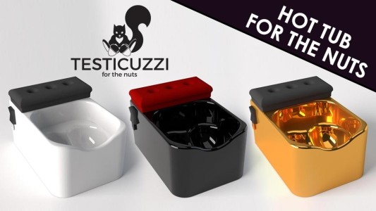 Invento viral: los detalles del "Testucuzzi", un jacuzzi para relajar los testículos