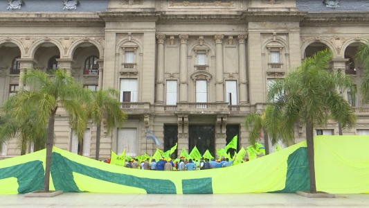 Las obras en el acueducto de Desvío Arijón se encuentran paralizadas y se generó un conflicto con la UOCRA