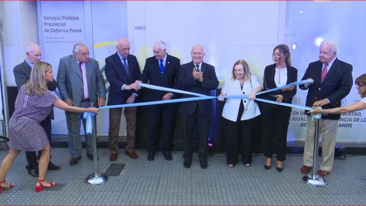 Inauguraron el nuevo edificio del servicio público de defensa penal