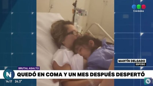 La asaltaron, estuvo un mes en coma y despertó para amamantar a su bebé