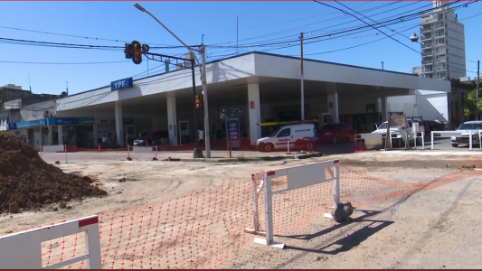 Tres estaciones de servicio al borde de la quiebra por la obra de la rotonda de Unión