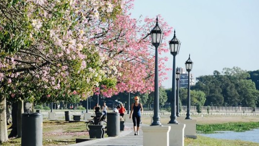 El viernes tendrá una temperatura máxima de 33 grados en Santa Fe