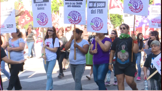 #Ni Una Menos: Multitudinaria marcha contra la violencia de género en la ciudad