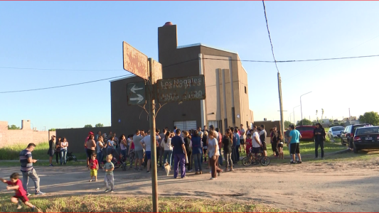 En solidaridad con la familia víctima de una entradera se movilizaron los vecinos de Nueva Santa Fe