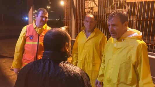 El intendente Jatón recorrió las estaciones de bombeo de la ciudad