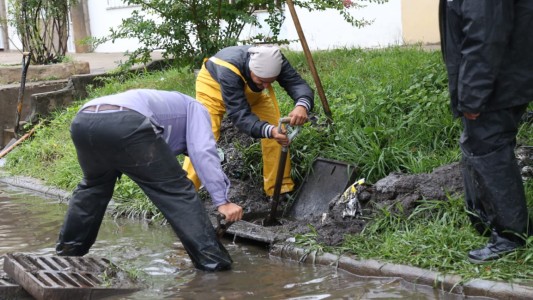 Casi 200 personas atienden las consecuencias del temporal en Santa Fe
