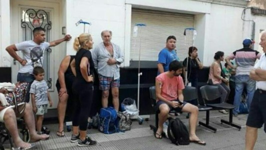 Video: Fuerte explosión en el Sanatorio San Jerónimo obligó a evacuar a los pacientes