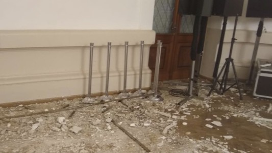 Video: El temporal también afectó diferentes oficinas de Casa de Gobierno