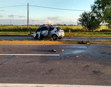 Accidente fatal en la Ruta 19 a la altura de San Agustín