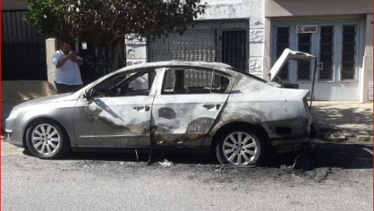 Volvieron los quemacoches a la ciudad